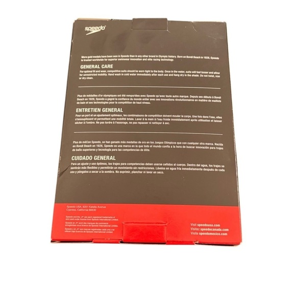 Speedo Men's Endurance+ Swim Race Jammer Waist 38" 8805014 Black NIB Competition - Picture 6 of 7